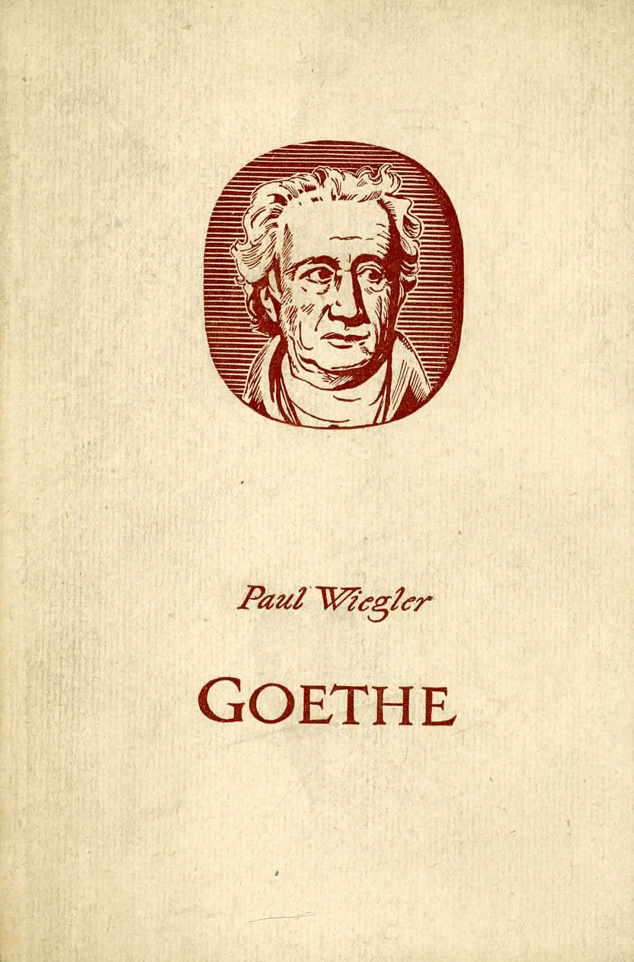 Goethe - Wiegler, Paul
